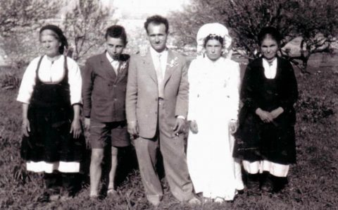 Γάμος Μαριεττάκη Σταύρου & Δέσποινας ~ 13/03/1954